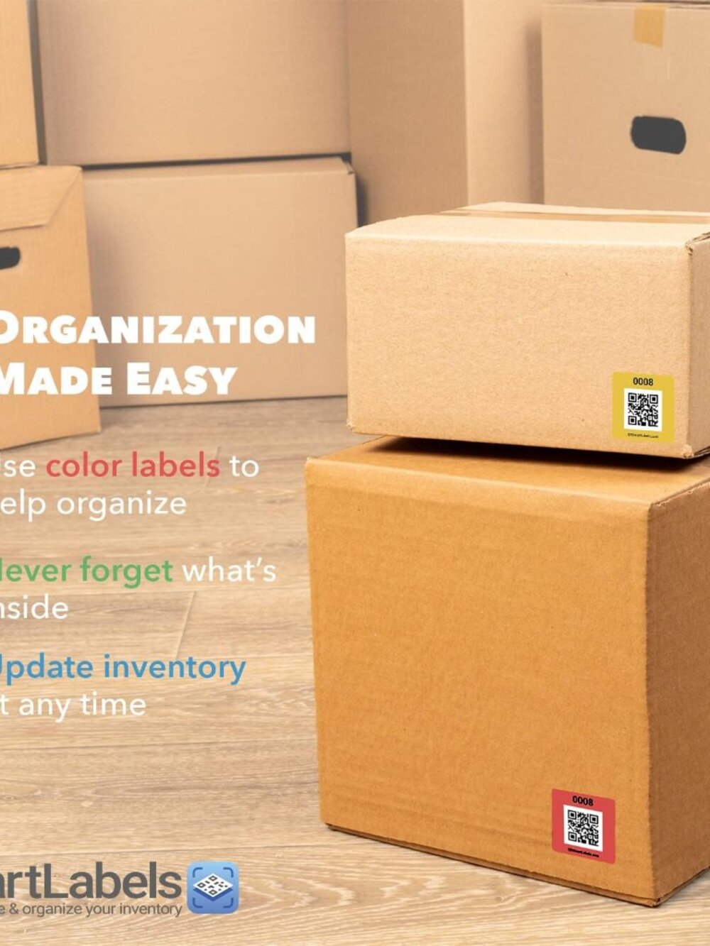 - QR Code Labels for Storage, Organization, Moving & Inventory - Picture 9 of 9